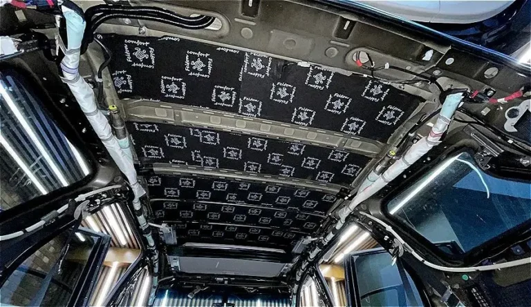 Шумоизоляция Infinita QX60 2020 крыща 3