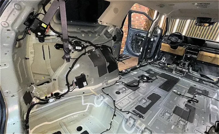 Шумоизоляция KIA Carnival 2021 баг 1