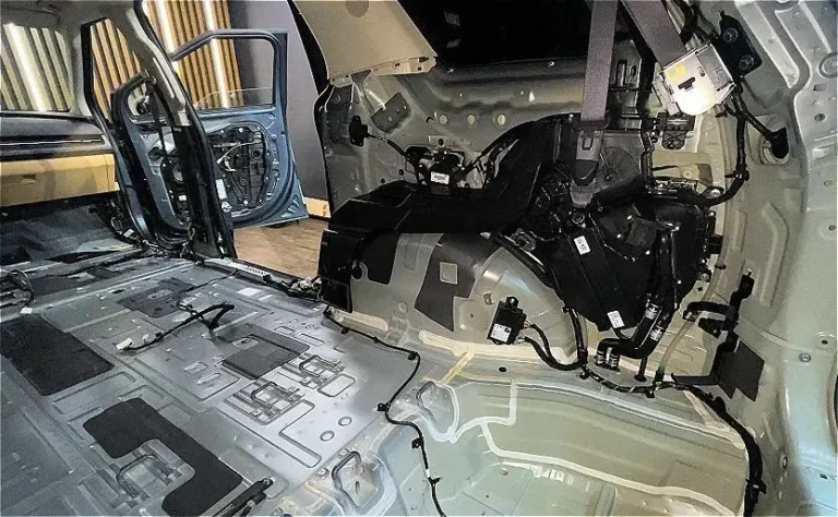 Шумоизоляция KIA Carnival 2021 баг 2