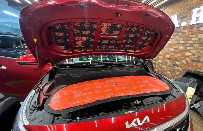 Шумоизоляция KIA Seltos 2023 капот