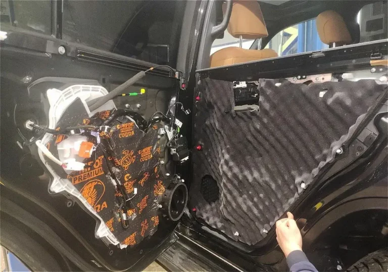 Шумоизоляция Lexus LX 2022 двер 4