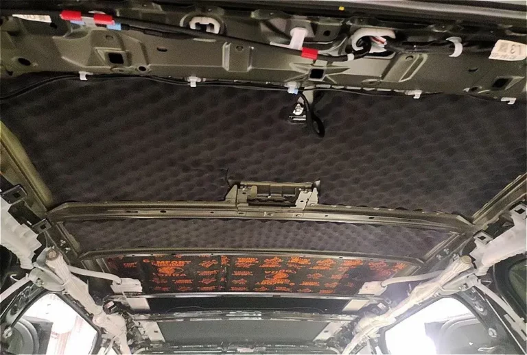 Шумоизоляция Lexus LX 2022 крыша 3