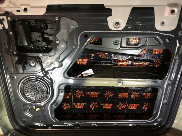 Шумоизоляция Peugeot Traveller 2021 двер 7